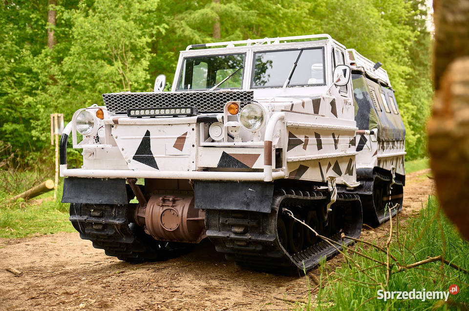 Wojskowa AMFIBIA Volvo BV 202 Nf BANDVAGN Ratrak Bodzanów