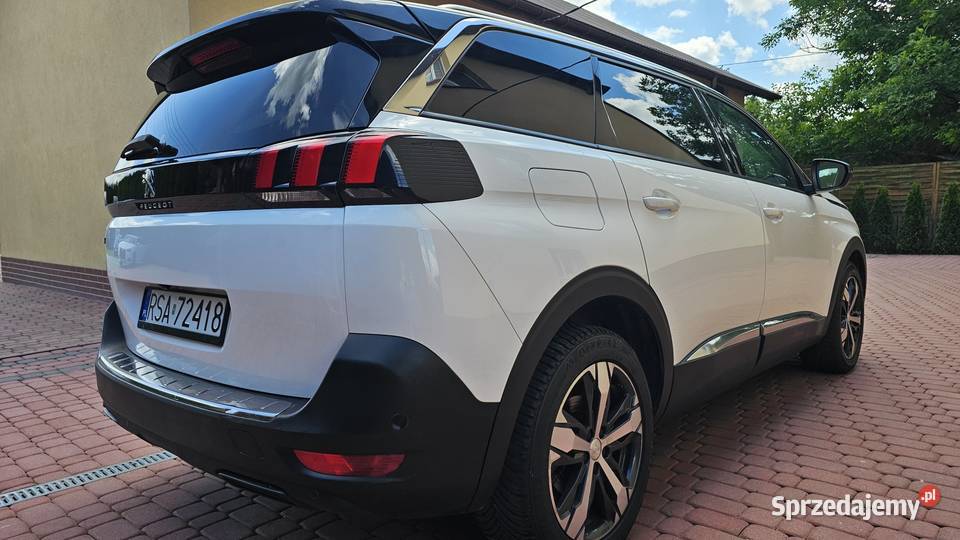 Peugeot 5008 15HDI 130 2018r aut 7os Film zWłoch Rok produkcji 2018 Zarszyn