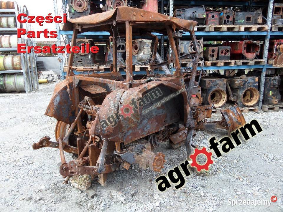 Deutz DX 450 części skrzynia biegów silnik oś Byków