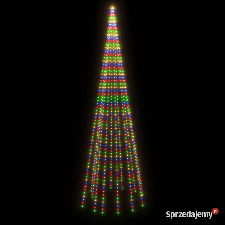 Choinka do montażu na maszcie 732 kolorowych mazowieckie Warszawa sprzedam