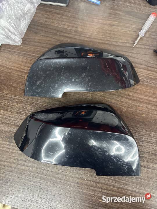 Bmw f30 nakładki lusterka czarne oryginalne 668 wielkopolskie Grońsko