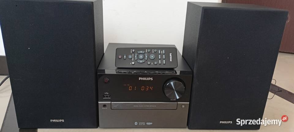 Mini wieża Philips BTM2310 USB CD tuner AUX Sędziszów