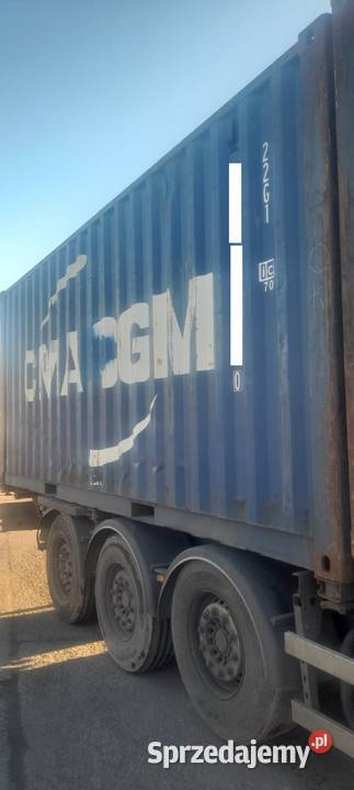 Kontener 6 metrowy magazynowy używany pomorskie Gdańsk
