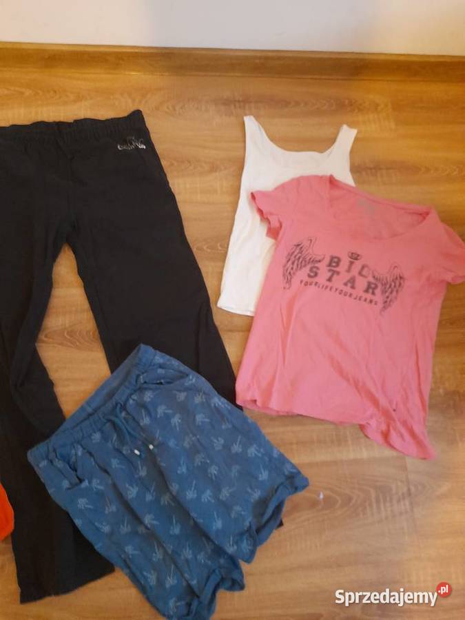 Mix ubrań damskich dziecęcych 10 karton Rozmiar 128 Bluzy Żywiec