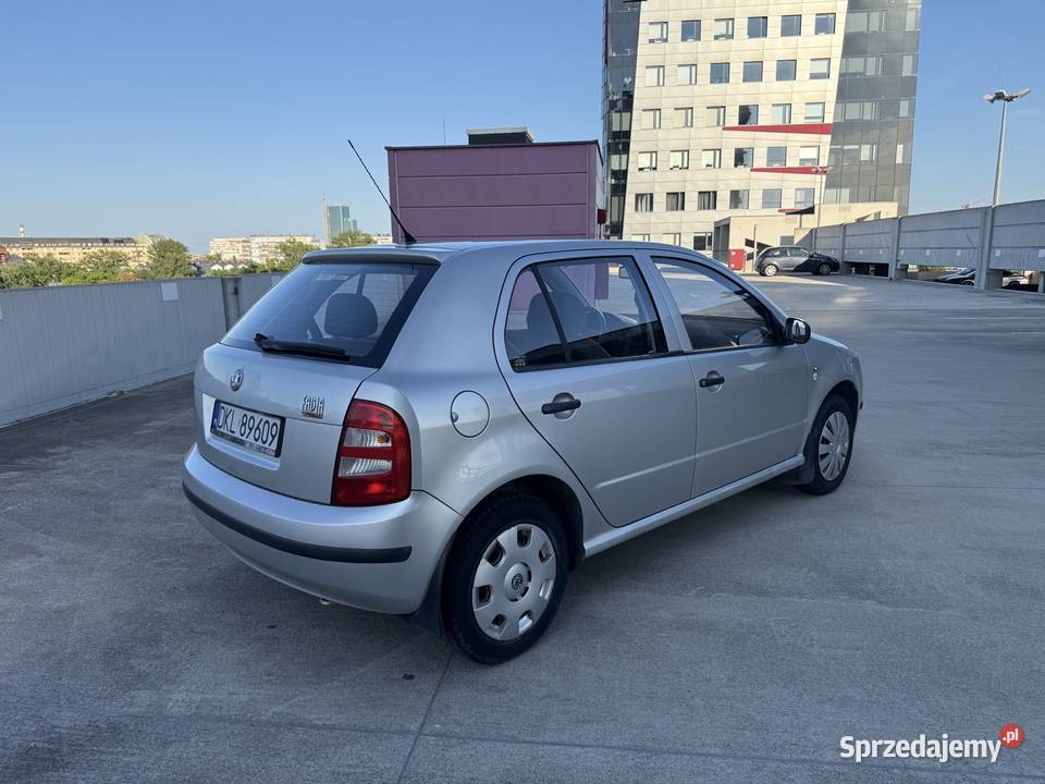Skoda Fabia 12 2003 srebrny dolnośląskie Wrocław