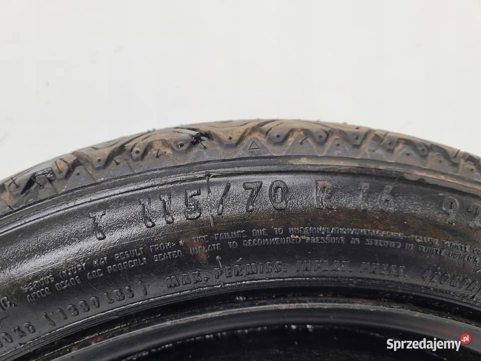 KOŁO DOJAZDOWE Opel Vectra C Astra H dojazdówka Chełm