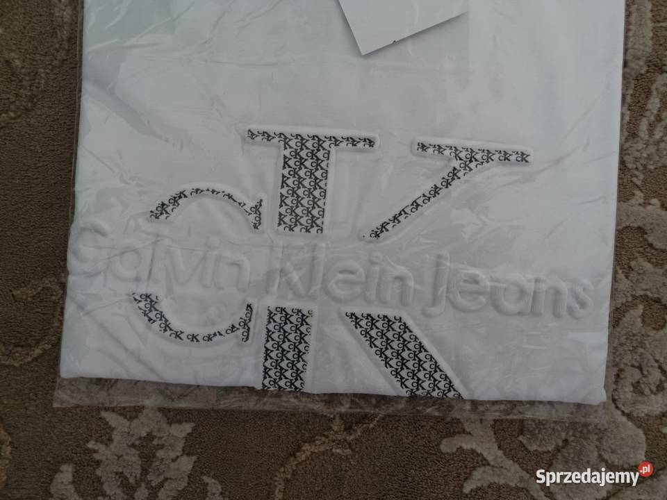 Tshirt męski Calvin Klein Classic duże logo Białystok sprzedam