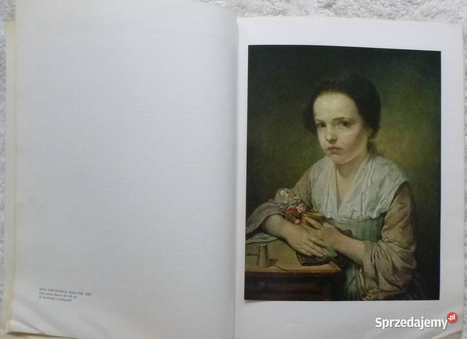 Album obrazów JeanBaptiste Greuze hiszpańsku Warszawa