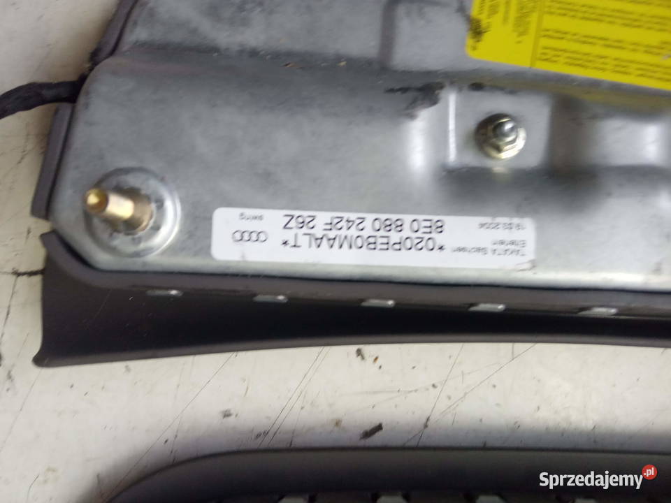 AUDI A4 PODUSZKA FOTELA Poduszki powietrzne Kobylnica