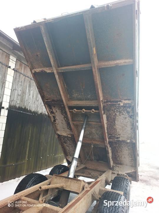 Przyczepa tandem wywrotka na 3 strony 11t ze Rostkowo