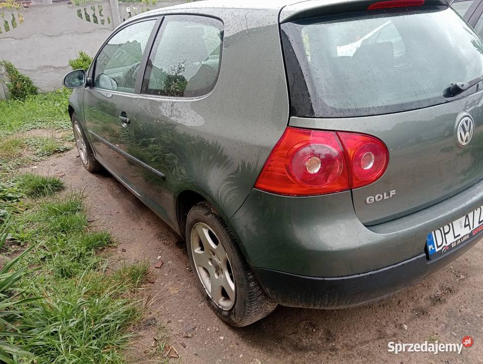 Golf 5 2005 Rok produkcji 2005 dolnośląskie Polkowice