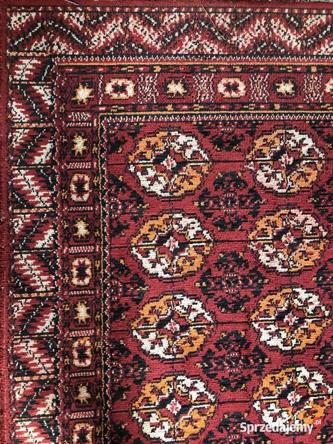 Duży dywan PRL vintage oryginał 1965 Tkaniny Kraków sprzedam