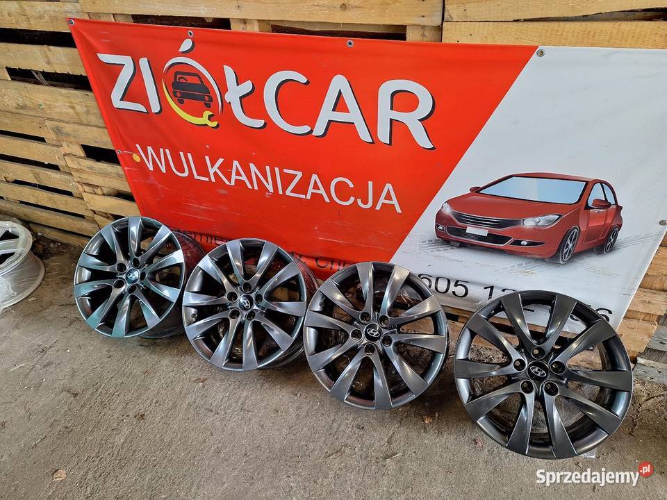 Alufelgi 5x1143 18 ET46 HYUNDAI i40 ix20 Santa aluminiowe Choceń