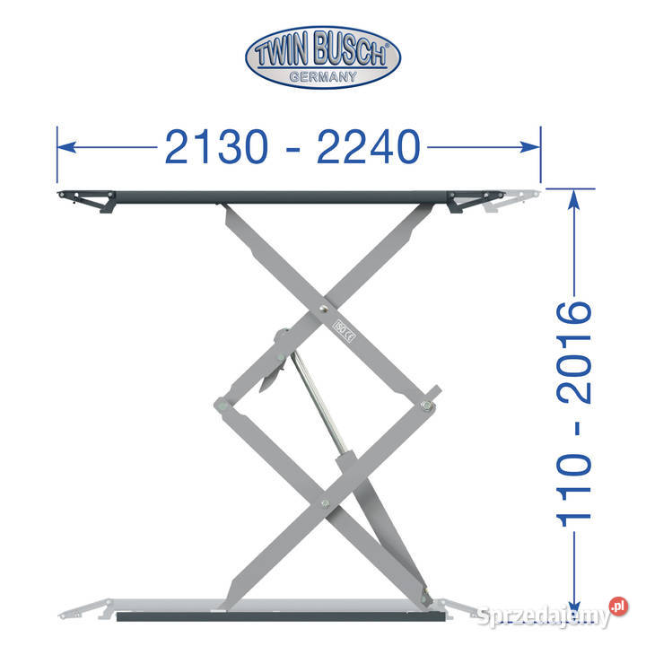 Podnośnik Nożycowy Elektromagnetyczny TW S3520EG Tychy sprzedam