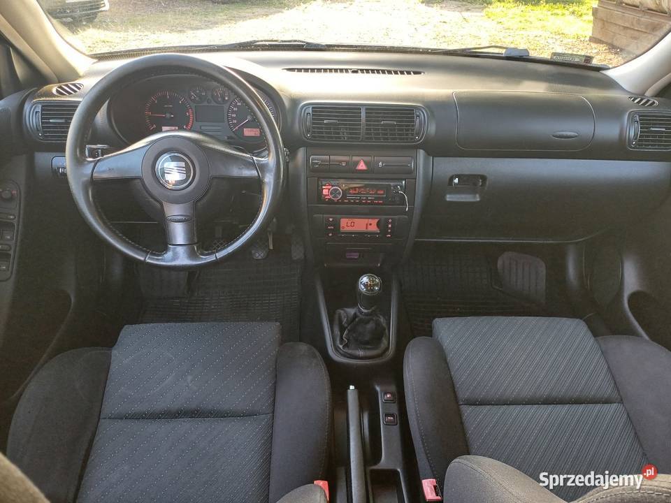 Seat Leon 19 TDI 110 2003r klimatronic tempomat gniazdo AUX dolnośląskie Lubin sprzedam