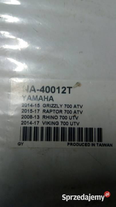 Uszczelki komplet top end mamuta Yamaha grizzly Rawa Mazowiecka sprzedam