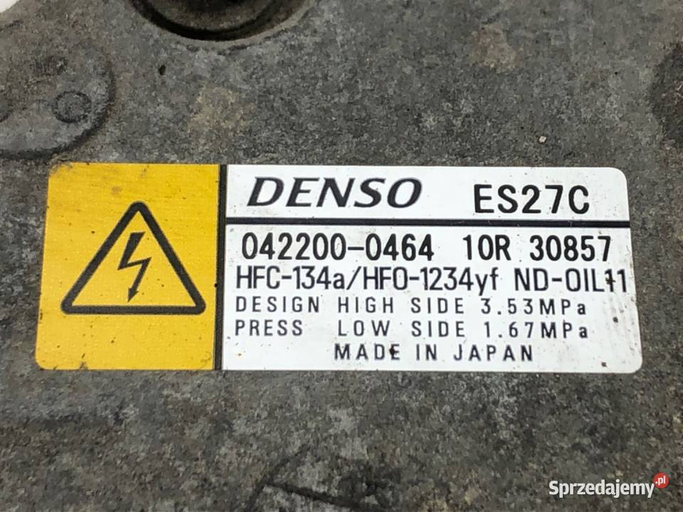 SPRĘŻARKA KLIMATYZACJI LEXUS GS 0422000464 25 podkarpackie