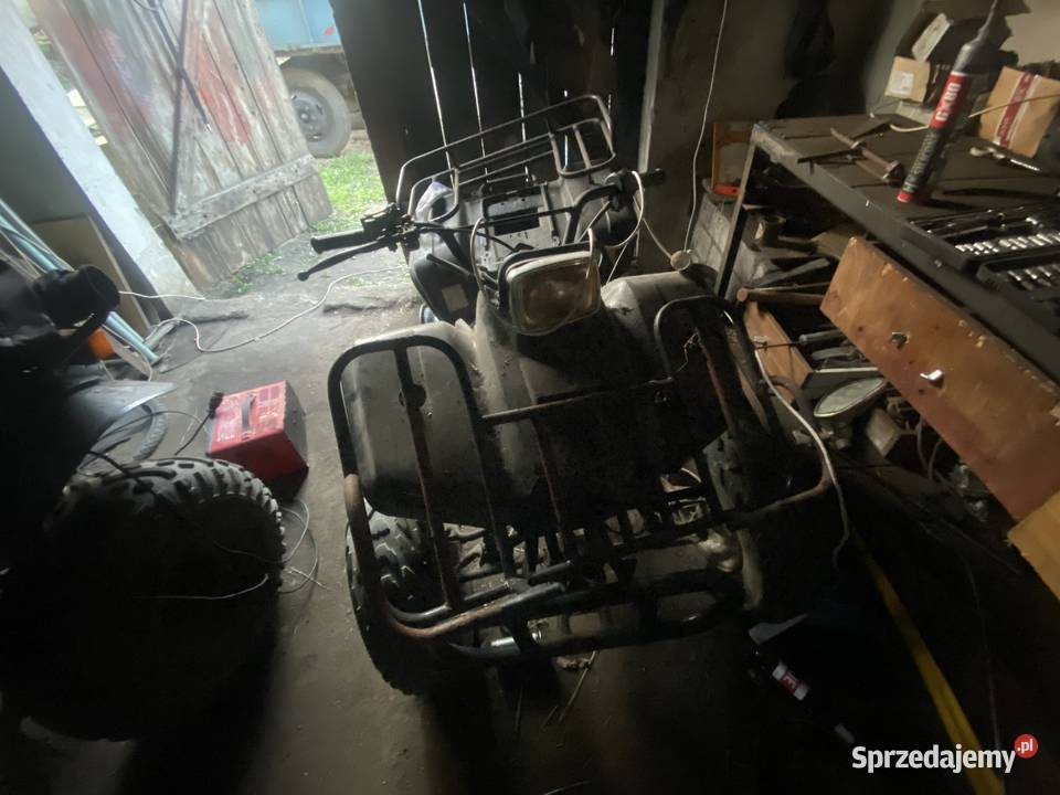 Quad viking 250 do złożenia uszkodzony Bobowo