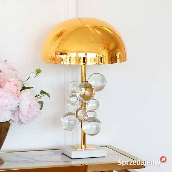 Lampa stołowa glamour ekskluzywna nowoczesna art Warszawa