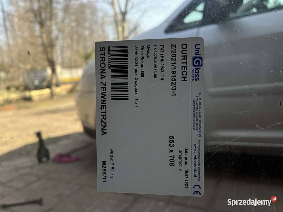 okno nowe 145x90 sprzedam