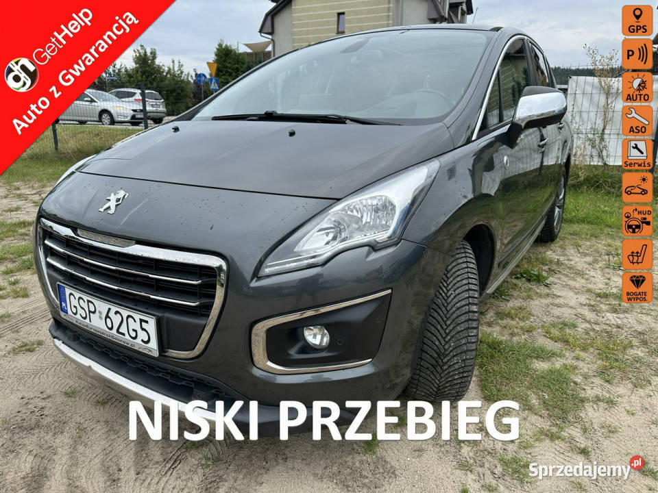 Peugeot 3008 Crossway pół skóry nawi podg relingi dachowe Wejherowo