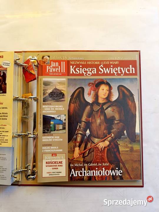 Księga Świętych kolekcja Jan Paweł II w 25 Poradniki, albumy i reportaże Gdynia sprzedam