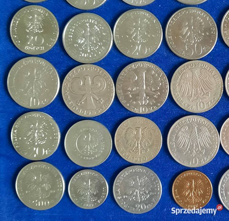 Zestaw VI Monet PRL x42 sztuki Gliwice