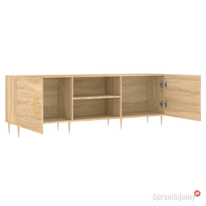 Szafka TV dąb sonoma 150x30x50 materiał Warszawa