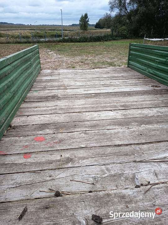 Przyczepa sztywna zarejestrowana Rozrzutniki obornika Wieniawa