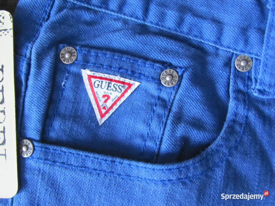 spodnie niebieskie GUESS JEANS REBEL SLIM FIT 44 Zamość sprzedam