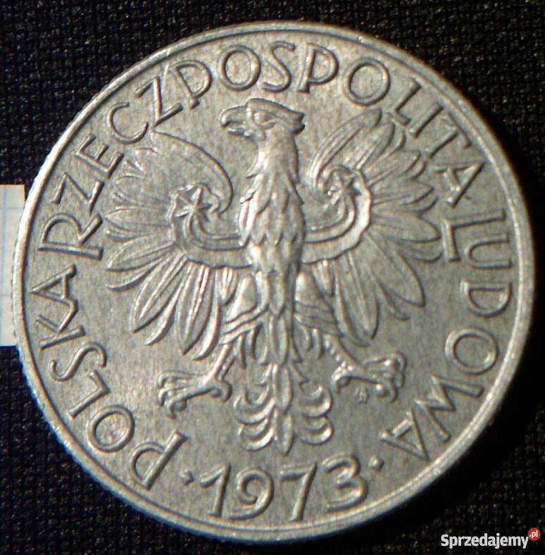 5 złotych 1973 RYBAK stan I menniczy Kraków