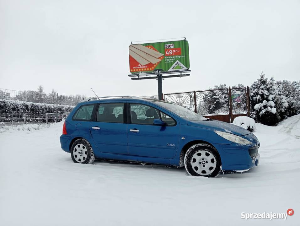 Peugeot 307 16 Benzyna 16V 2007r autoalarm 307 Kraków