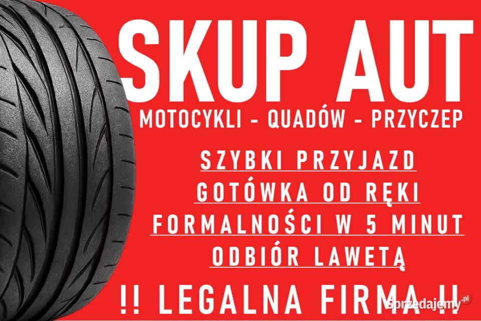 Skup aut z dojazdem Legalna firma Wielkopolska Usługi motoryzacyjne Poznań