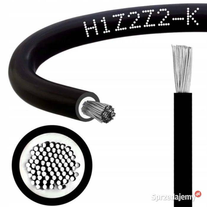 Kabel PV HELUKABEL H1Z2Z2K 6mm2 CZARNY UV Panele fotowoltaiczne