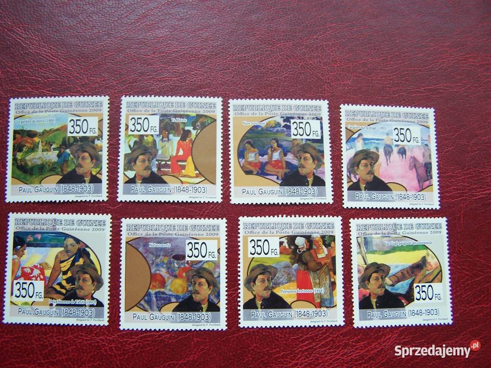 Gwinea 2009 MNH Sztuka Malarstwo Paul Gaugin Tychy