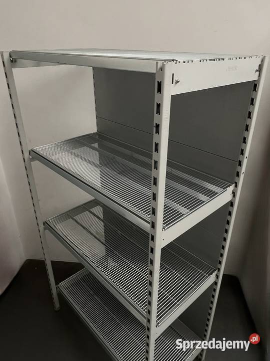 Regał metalowy siatkowy wzmacniany do sklepu Sklep Ostrołęka