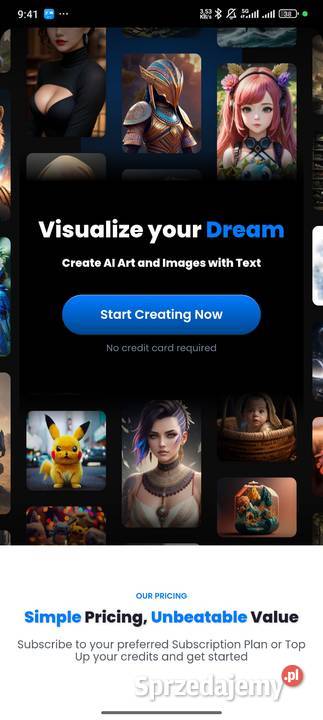 Portal sztucznej inteligencji Generator treści Pozostałe Warszawa