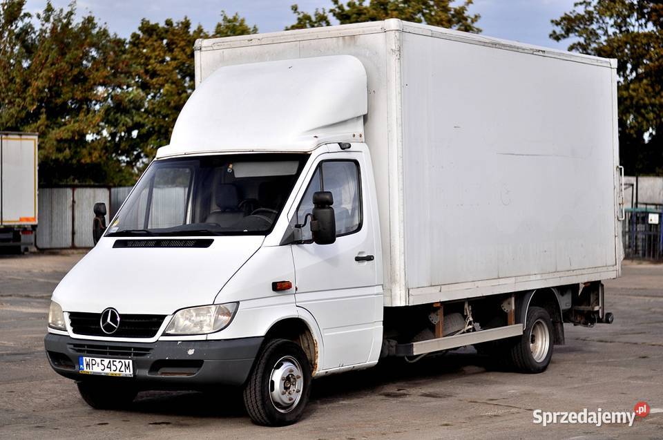 Mercedes Sprinter 410 Kontener Winda Bar 750 Płock sprzedam
