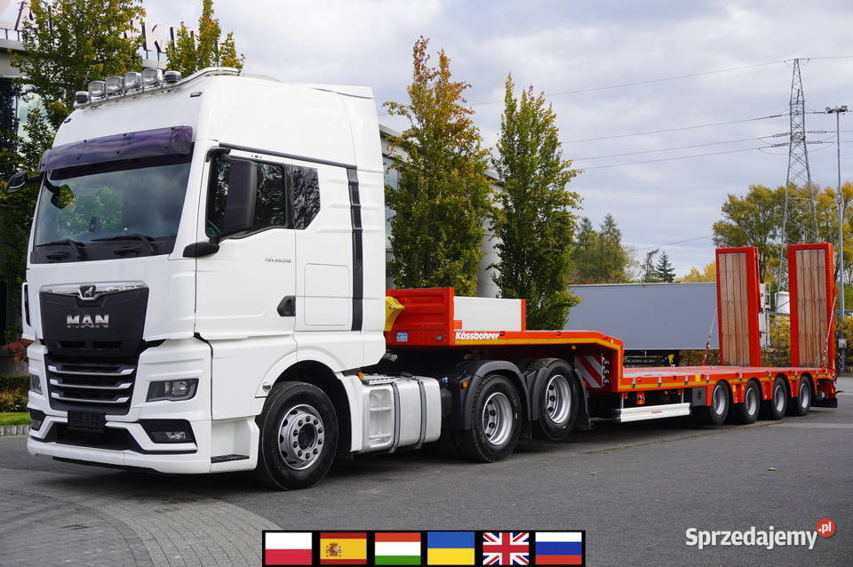 MAN TGX 28510 6x2 FABRYCZNIE NOWA NACZEPA 17226kg małopolskie sprzedam