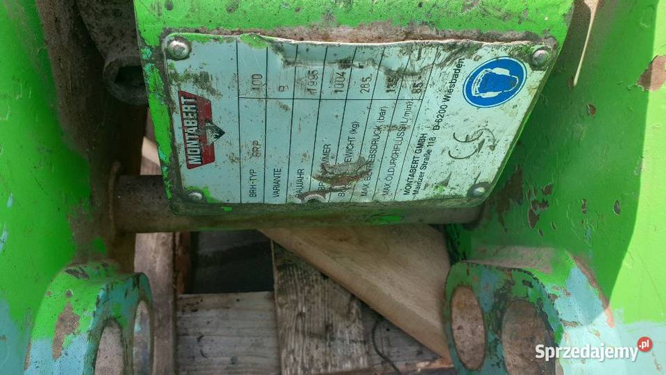Młot hydrauliczny BRP 100 do Koparek nie Legnica