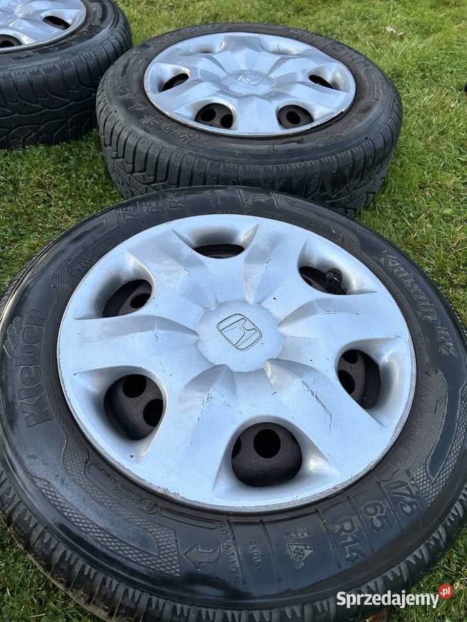 175x65x14 koła zimowe opony i stalówki Honda Tłuszcz