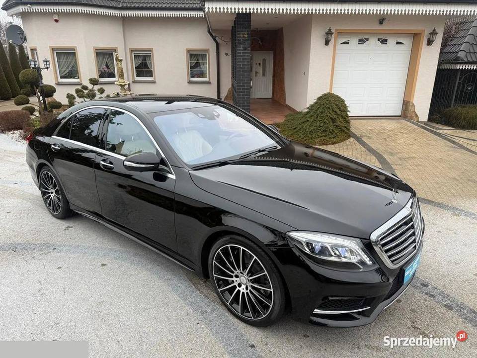Mercedes S 350 BlueTEC d 4Matic 7GTRONIC 258 automatyczna Klasa S wielkopolskie Krotoszyn