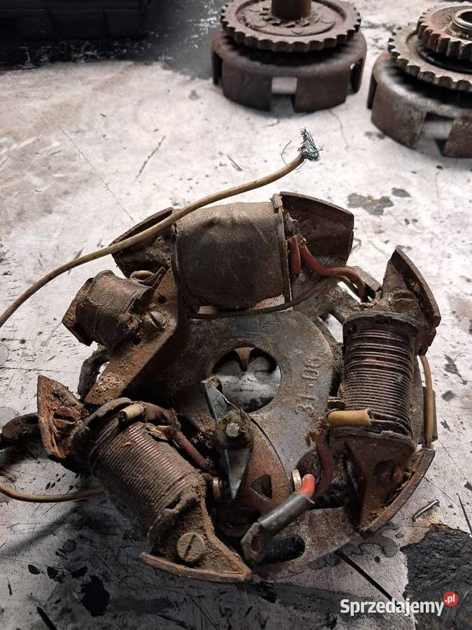 Wsk wfm 125 iskrownik zapłon cewka zapłonowa Strzyżów