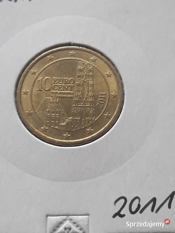 10 Eurocentów Austria 2008 r 2009 r 2011 r
