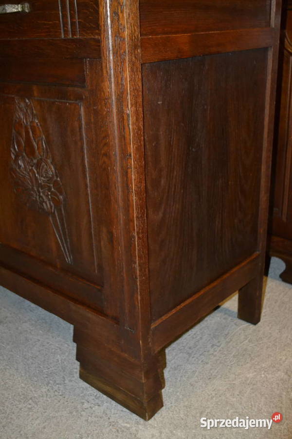 komoda artdeco dąb Będzin