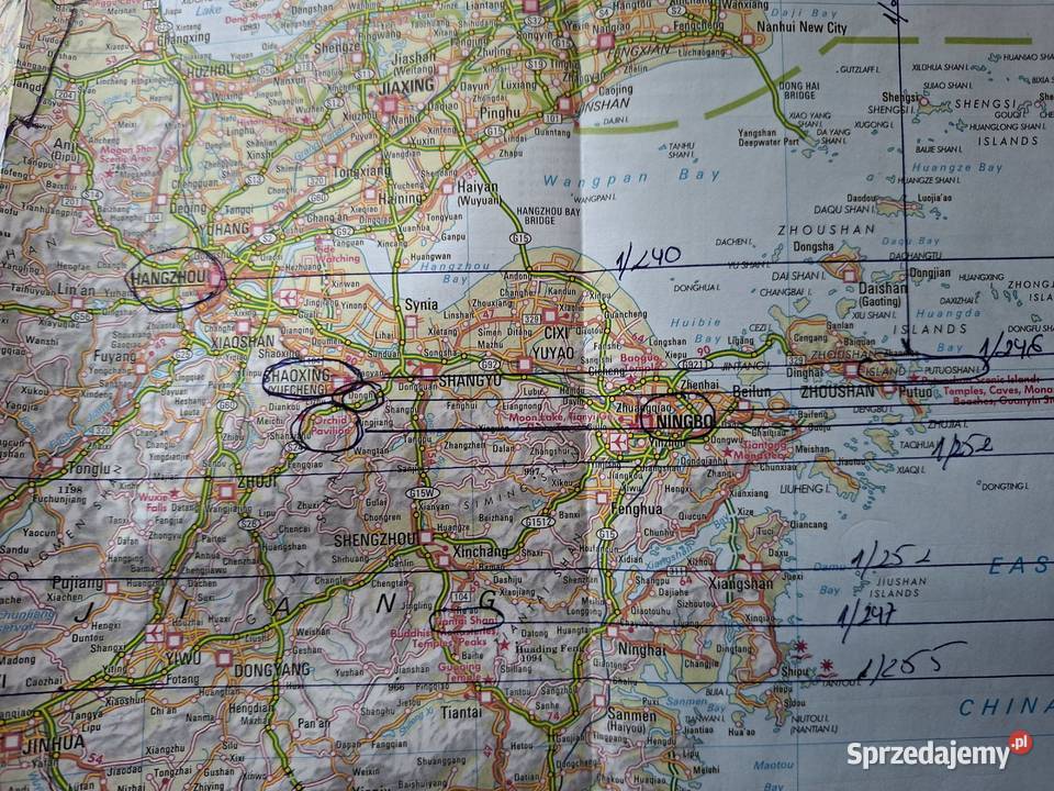 China South Nelles Map 1 1 750 000 Kraków
