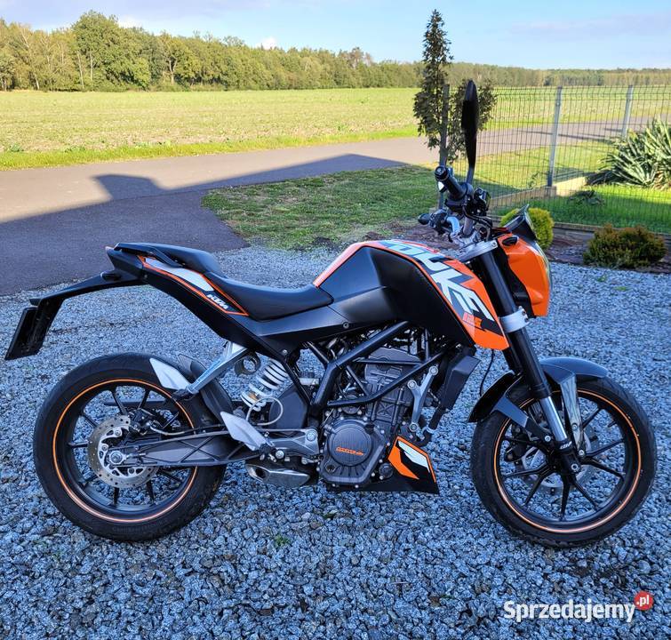 KTM 125 Duke ABS Motocykl 1253Niski przebieg 22000km Łódź