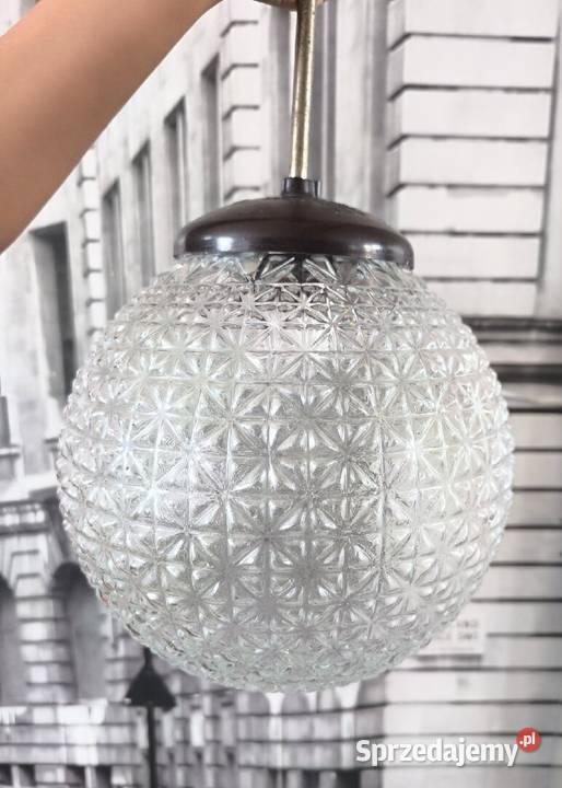 Retro lampa wisząca z 1967 roku Kamenick enov Antyki, Sztuka, Kolekcje Lubań