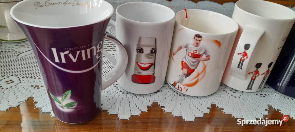 Kubki porcelanowe różneRobert Lewandowski i inne Warszawa