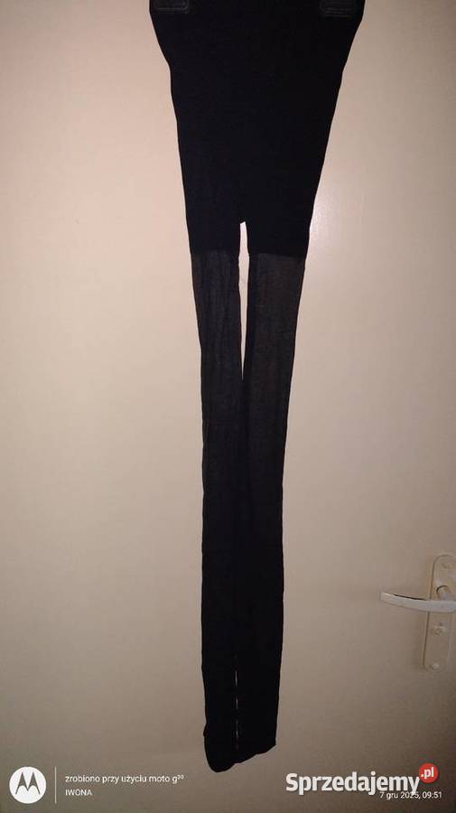Piękne nowe czarne cienkie rajstopy Adrian 78 Ostrów Wielkopolski